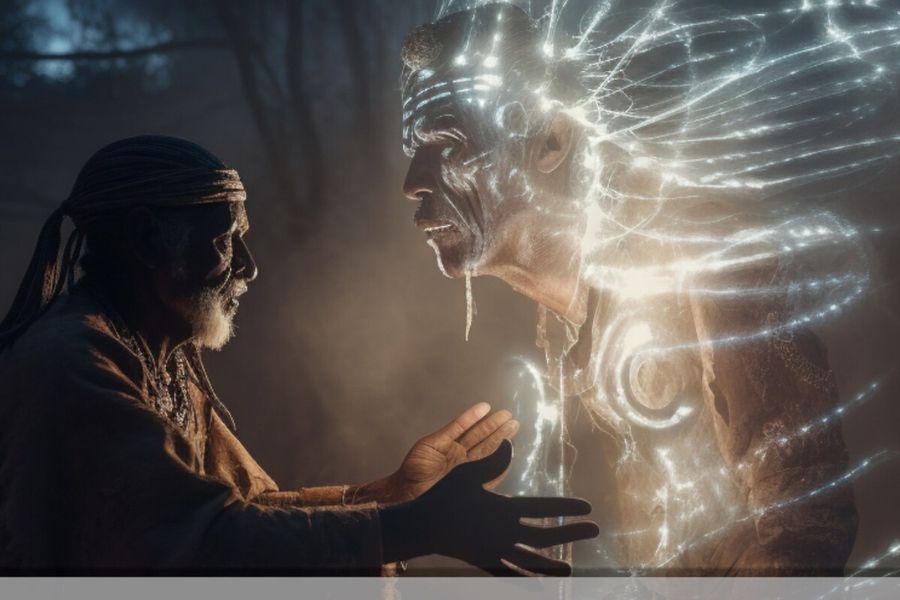afterlife contact spell